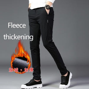 Brand Men Pants Casual Mens Business Male Trousers Classics Mid weight Straight Full Length Fashion breathing Pant