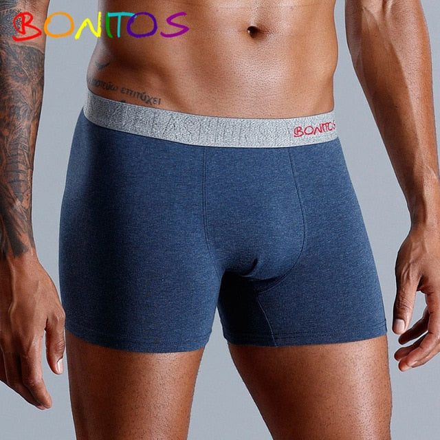 Men Boxer Men Underwear Men Mens Underwear Boxers Boxer Shorts Boxershort Long Natural Cotton High Quality Top Brand 2019