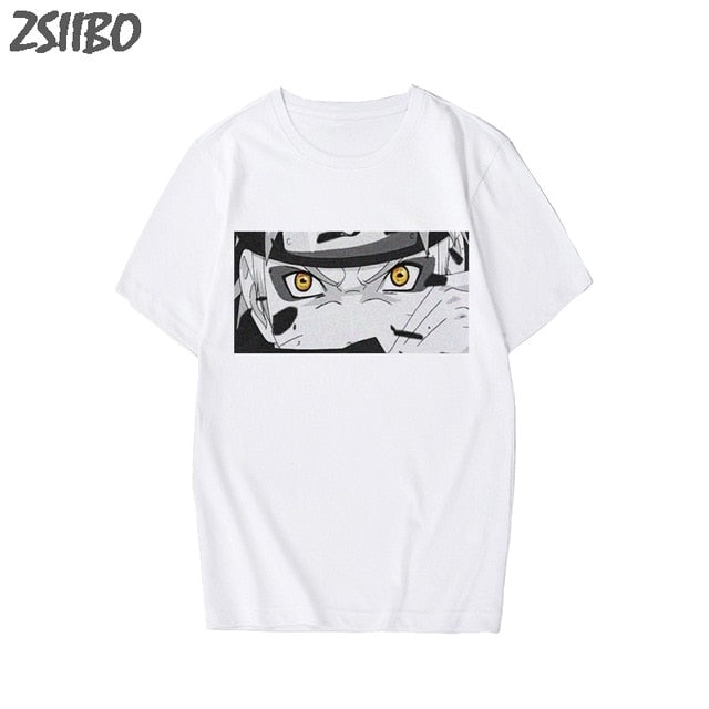 Men's tshirt Naruto Summer Harajuku Cool Unisex Short Sleeve t shirt Japanese Anime Funny Printed Streetwear Plus size T-shirt