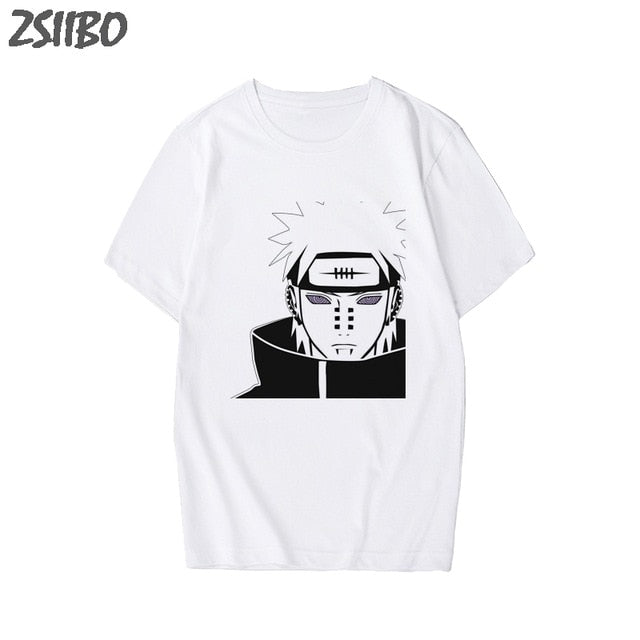 Men's tshirt Naruto Summer Harajuku Cool Unisex Short Sleeve t shirt Japanese Anime Funny Printed Streetwear Plus size T-shirt