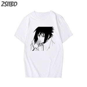 Men's tshirt Naruto Summer Harajuku Cool Unisex Short Sleeve t shirt Japanese Anime Funny Printed Streetwear Plus size T-shirt