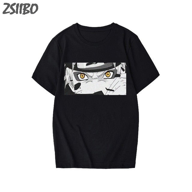 Men's tshirt Naruto Summer Harajuku Cool Unisex Short Sleeve t shirt Japanese Anime Funny Printed Streetwear Plus size T-shirt