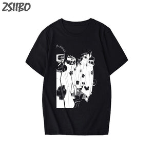 Men's tshirt Naruto Summer Harajuku Cool Unisex Short Sleeve t shirt Japanese Anime Funny Printed Streetwear Plus size T-shirt