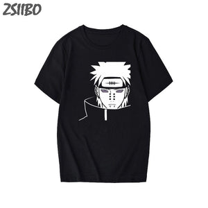 Men's tshirt Naruto Summer Harajuku Cool Unisex Short Sleeve t shirt Japanese Anime Funny Printed Streetwear Plus size T-shirt