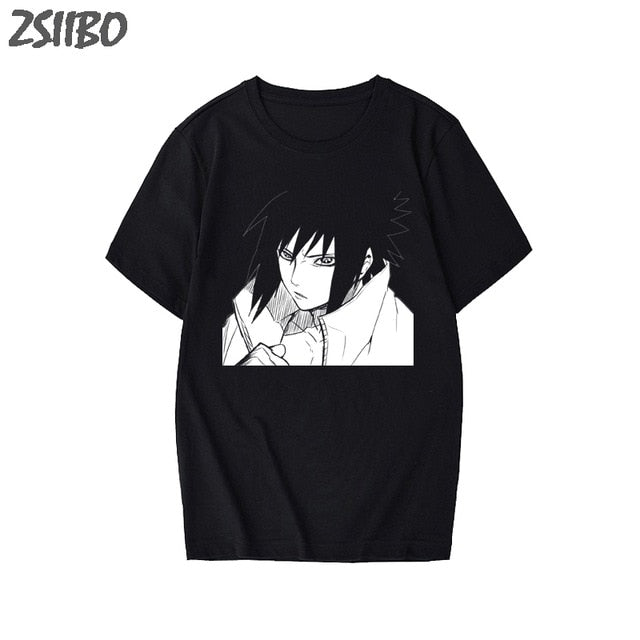 Men's tshirt Naruto Summer Harajuku Cool Unisex Short Sleeve t shirt Japanese Anime Funny Printed Streetwear Plus size T-shirt