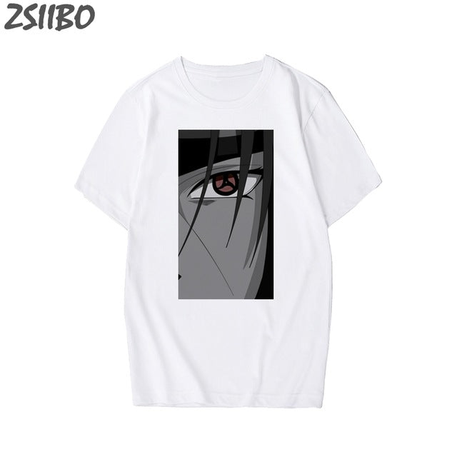 Men's tshirt Naruto Summer Harajuku Cool Unisex Short Sleeve t shirt Japanese Anime Funny Printed Streetwear Plus size T-shirt