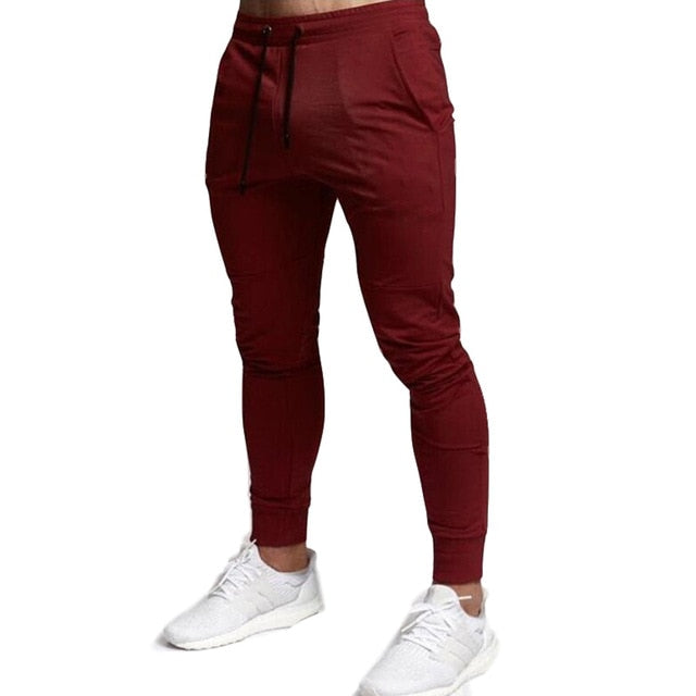 2020 Casual Skinny Pants Mens Joggers Sweatpants  Fitness Workout Brand Track pants New Autumn Male Fashion  Trousers