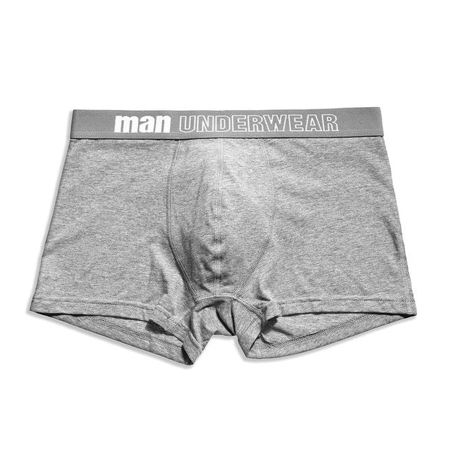 boxer mens underwear men cotton underpants male pure men panties shorts underwear boxer shorts  cotton solid cuecas