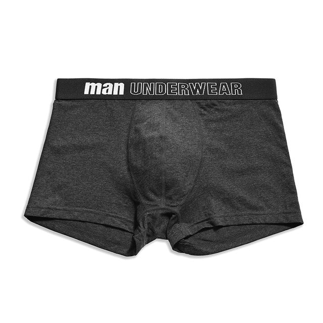 boxer mens underwear men cotton underpants male pure men panties shorts underwear boxer shorts  cotton solid cuecas