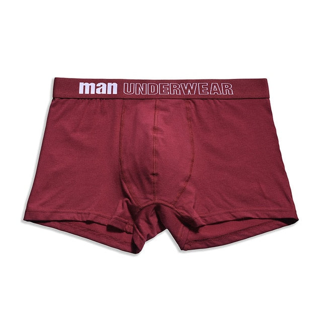 boxer mens underwear men cotton underpants male pure men panties shorts underwear boxer shorts  cotton solid cuecas