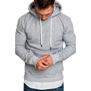 2020 Sweater Men Solid Pullovers New Fashion Men Casual Hooded Sweater Autumn Winter Warm Femme Men Clothes Slim Fit Jumpers