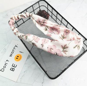 Fashion Women Girls   Bohemian Hair Bands Print Headbands Vintage Cross Turban Bandage Bandanas HairBands Hair Accessories