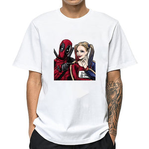 2020 Harajuku T-shirt Deadpool T Shirt Casual Short Male Tops I Am Unicorn Letter Cool Men Clothes Streetwear Camisetas Hombre