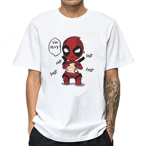 2020 Harajuku T-shirt Deadpool T Shirt Casual Short Male Tops I Am Unicorn Letter Cool Men Clothes Streetwear Camisetas Hombre