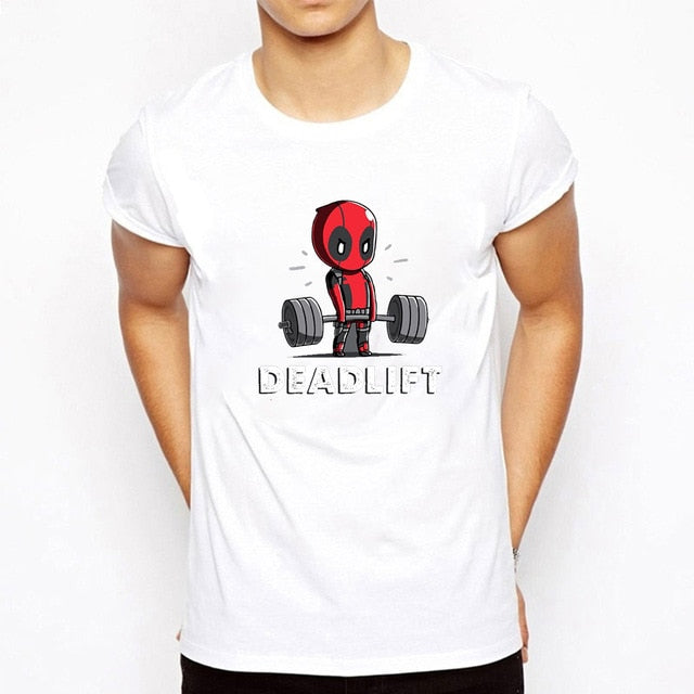 2020 Harajuku T-shirt Deadpool T Shirt Casual Short Male Tops I Am Unicorn Letter Cool Men Clothes Streetwear Camisetas Hombre