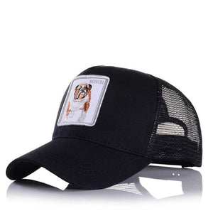 Hot Sell Baseball Cap For Women Summer Mesh cap Men Embroidery Animal Bones Hip Hop Hat Casual Cotton hat Dropshiopping