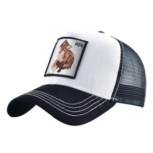 Hot Sell Baseball Cap For Women Summer Mesh cap Men Embroidery Animal Bones Hip Hop Hat Casual Cotton hat Dropshiopping