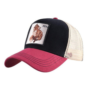 Hot Sell Baseball Cap For Women Summer Mesh cap Men Embroidery Animal Bones Hip Hop Hat Casual Cotton hat Dropshiopping