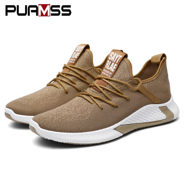 2020 New Men Shoes  Breathable Men Sneakers Zapatillas Hombre Flyknit High Quality Men Casual Shoes