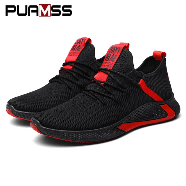 2020 New Men Shoes  Breathable Men Sneakers Zapatillas Hombre Flyknit High Quality Men Casual Shoes