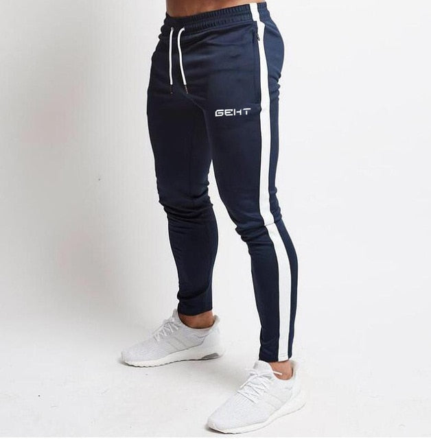 2020 Summer New Fashion Thin section Pants Men Casual Trouser Jogger Bodybuilding Fitness Sweat Time limited Sweatpants