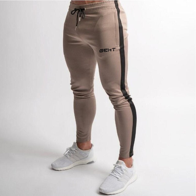 2020 Summer New Fashion Thin section Pants Men Casual Trouser Jogger Bodybuilding Fitness Sweat Time limited Sweatpants